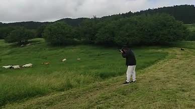 旅行武隆仙女山拍摄视频视频的预览图